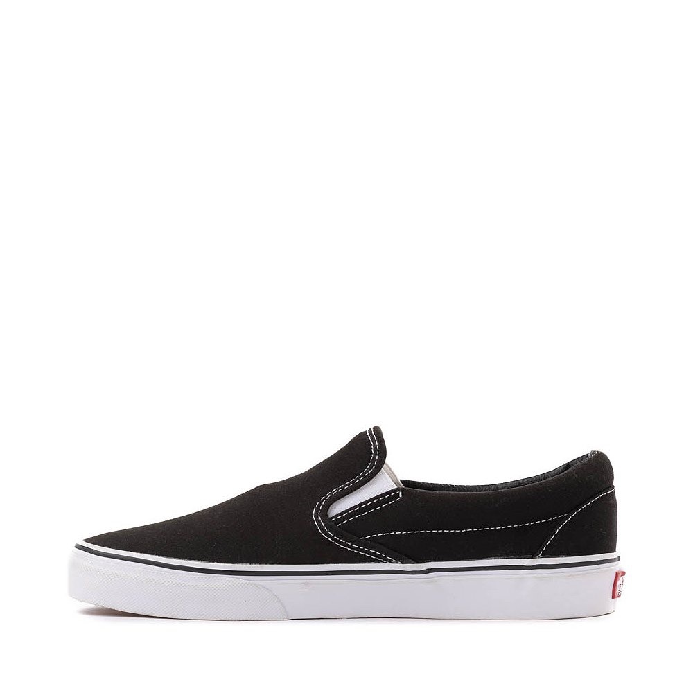 VANS • Classic Slip-On Sneakers Black/White • Unisex Men’s 8 / Women’s 9.5 NWT - Picture 4 of 8